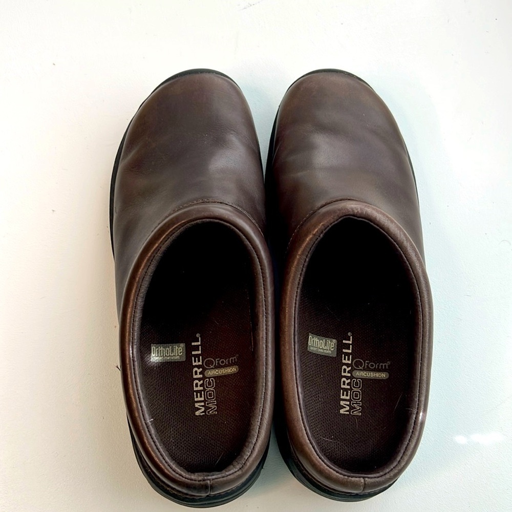 Merrell- Chocolate Brown Mules